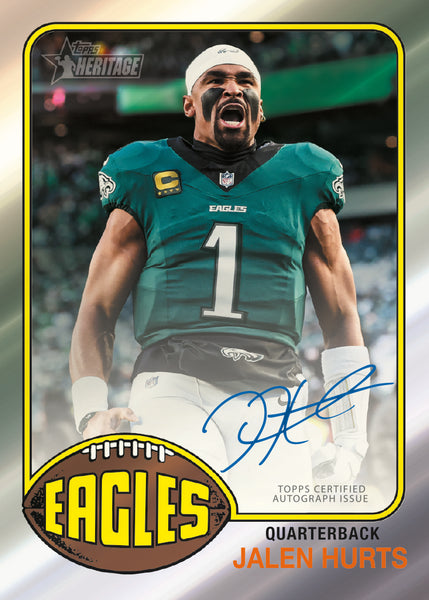 🚨🏈BTC 501 Topps Heritage Football 6 Box Random Teams🚨🏈