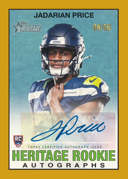 🚨🏈BTC 501 Topps Heritage Football 6 Box Random Teams🚨🏈