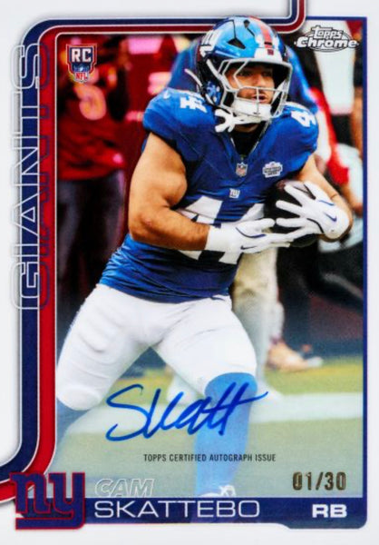 🚨🏈 BTC 488 Topps Chrome Football 3 Box Mixer Random Teams🚨🏈