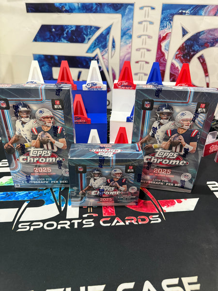 🚨🏈 BTC 488 Topps Chrome Football 3 Box Mixer Random Teams🚨🏈