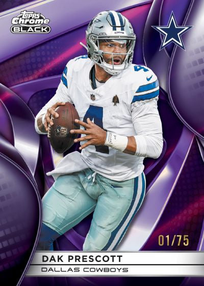 🔥🏈BTC 491 Topps Chrome Black Half Case Random Teams🏈🔥