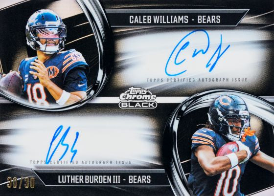🔥🏈BTC 491 Topps Chrome Black Half Case Random Teams🏈🔥