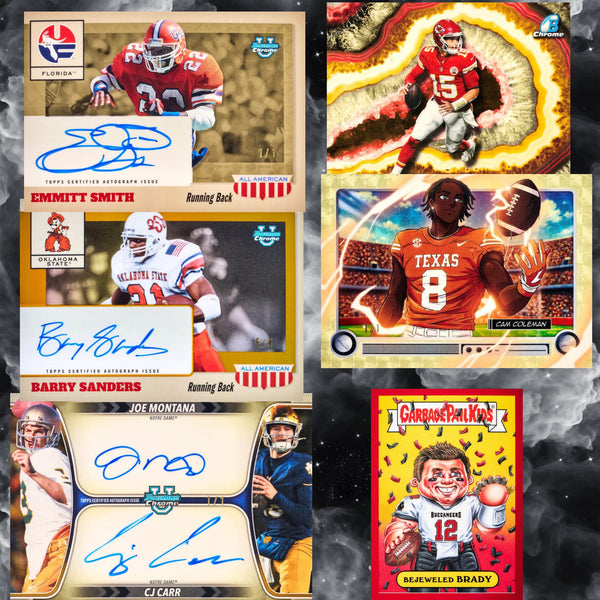 🚨🏈BTC 498 Bowman Football 5 Box Mixer Random Teams🚨🏈
