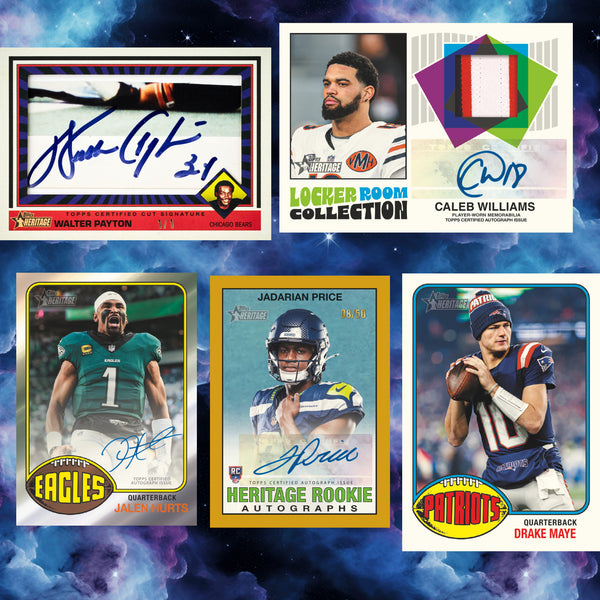 🚨🏈BTC 501 Topps Heritage Football 6 Box Random Teams🚨🏈